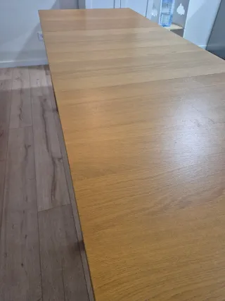 Mesa comedor madera con 4 sillas Ikea extensible