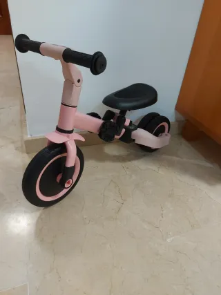 Triciclo Multifuncional 4 en 1 Rosa