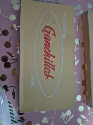 Agujas de ganchillo.