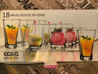 Vasos de chupito Casa 8cl, 9cl y 9.5cl