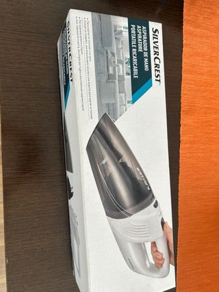 Aspirador de mano Silvercrest recargable