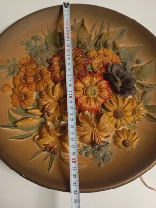 Platos bosson decorativos de escayola