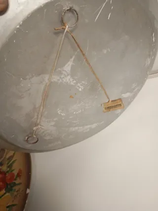 Platos bosson decorativos de escayola