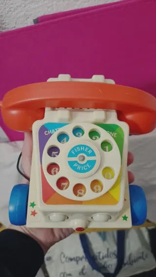 Teléfono de Juguete Fisher-Price con Ruedas