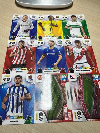 Lote 21 cartas Adrenalyn 25/26