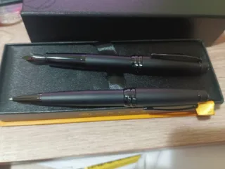 Cross Bailey Juego Bolígrafo y Pluma Negro