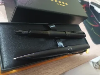 Cross Bailey Juego Bolígrafo y Pluma Negro