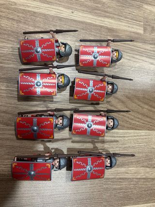 Playmobil Romanos con Escudo y Lanza