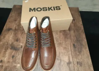 Botas para moto Moskis London Marrones