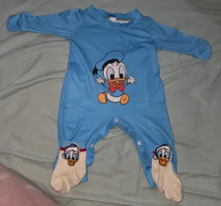 Peto bebé Pato Donald con calcetines