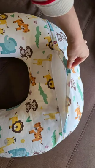 Cojín de lactancia estampado animales