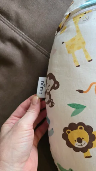 Cojín de lactancia estampado animales