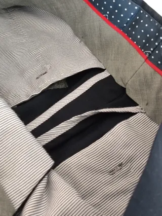 Pantalón de traje azul marino