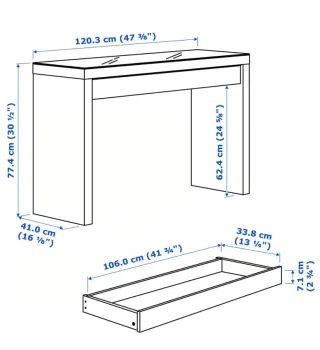 Tocador Blanco Ikea Malm