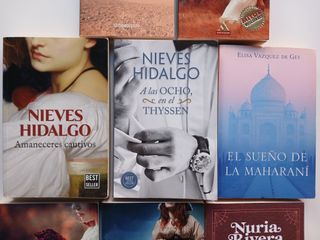 Lote novela romántica (8 títulos variados)