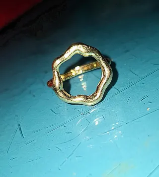 Anillo mujer dorado