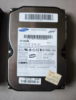 3 Hard Disk 3,5 PATA IDE Maxtor Samsung