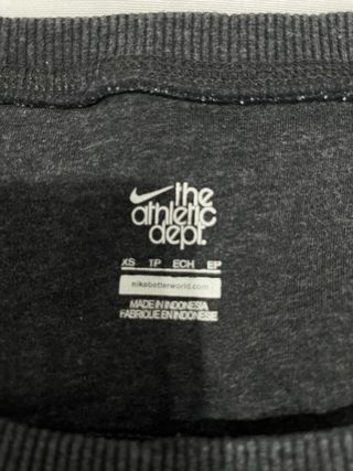 Sudadera Nike Gris TallaXS