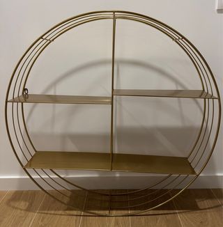 Estantería Redonda Dorada Maisons du Monde
