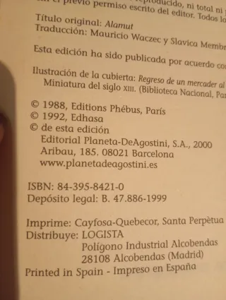 Alamut: una novela del antiguo Oriente