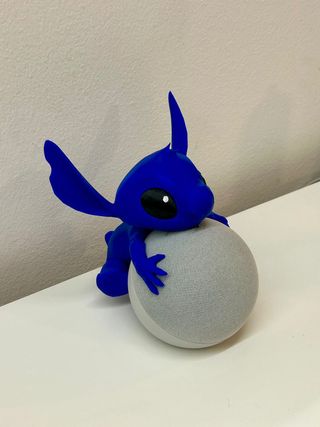 Supporto Alexa - Stitch Blu