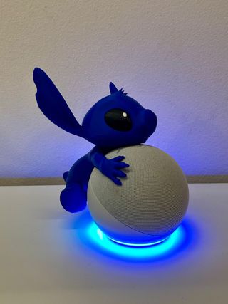 Supporto Alexa - Stitch Blu