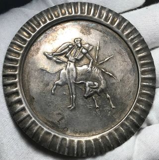 Plato Plata Ley Taurino + Regalo