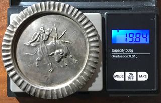 Plato Plata Ley Taurino + Regalo