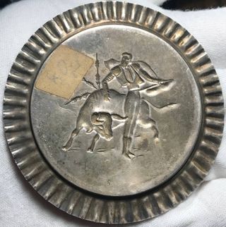 Plato Plata Ley Taurino + Regalo