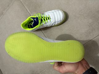 Zapatillas Adidas Fútbol Blancas y Verdes