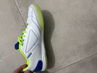 Zapatillas Adidas Fútbol Blancas y Verdes