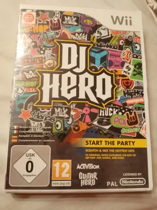 Lote 2 Giochi Wii: Dragon Quest Swords e DJ Hero