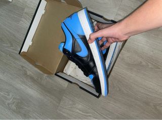 Nike Air Jordan 1 Low Negro/Azul