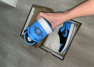 Nike Air Jordan 1 Low Negro/Azul