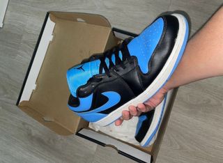 Nike Air Jordan 1 Low Negro/Azul