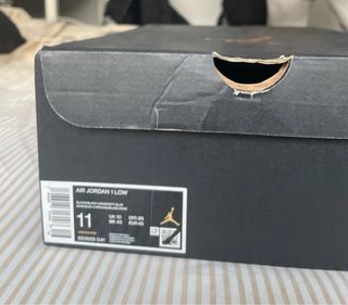 Nike Air Jordan 1 Low Negro/Azul