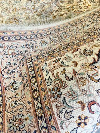 Tappeto in Seta del Kashmir