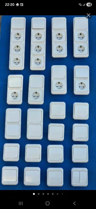 Simón 75 Marfil Mecanismos Eléctricos