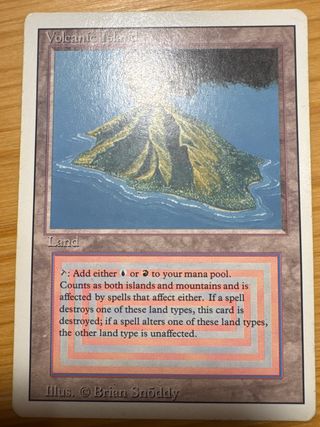 Isola Vulcanica Rivista - Magic The Gathering
