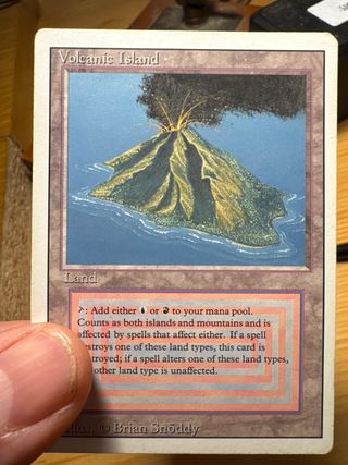 Isola Vulcanica Rivista - Magic The Gathering