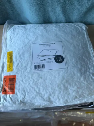 Pack 2 Rellenos Cojín 40x40cm NUEVOS!