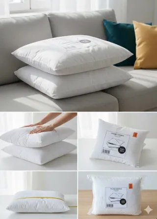 Pack 2 Rellenos Cojín 40x40cm NUEVOS!
