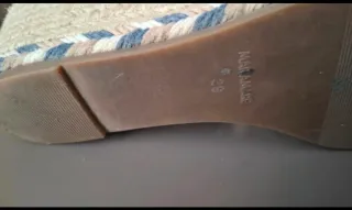 Sandalias Mariamare Beige y Azul