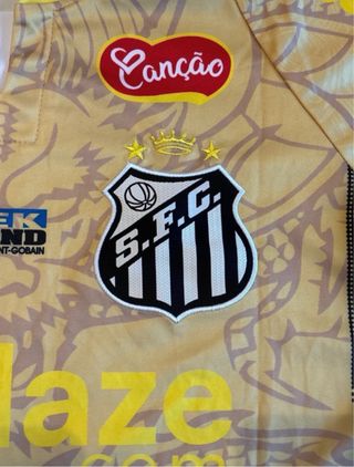 Camiseta Santos Neymar Umbro Amarilla