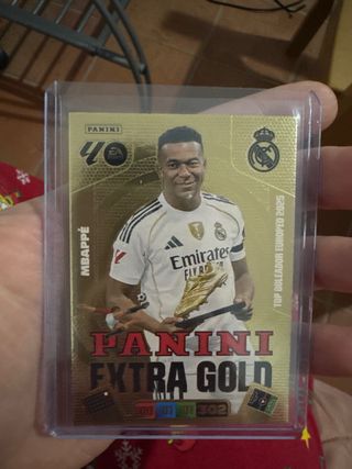 Panini Extra Gold Mbappé Adrenalyn 25/26