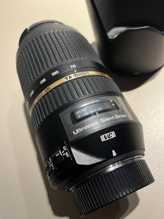 Objetivo Tamron 70-300mm VC USD Nikon.