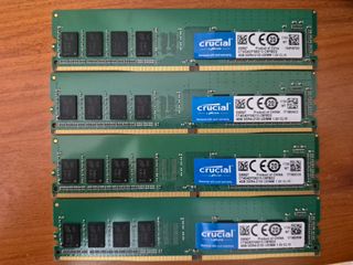 16GB-DDR4 { 4X4GB } 2400MHz