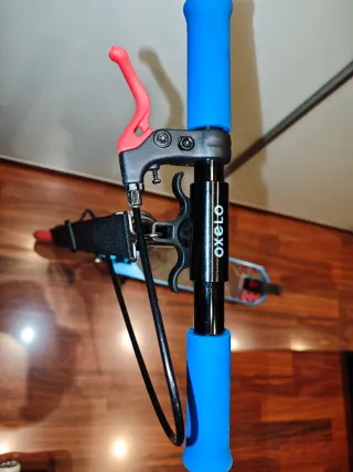 Patinete Oxelo MID5 + Skate Tijuana.