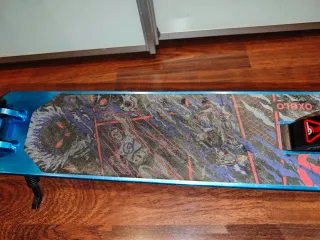 Patinete Oxelo MID5 + Skate Tijuana.