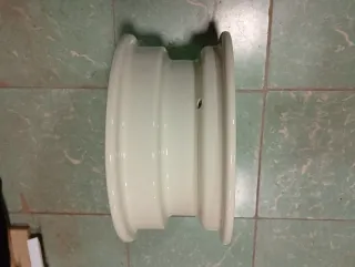 Juego 4 llantas chapa blanco 10x4,5 ET35 nuevas